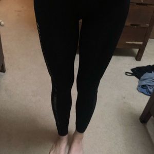 High Waisted Ripped Leggings
